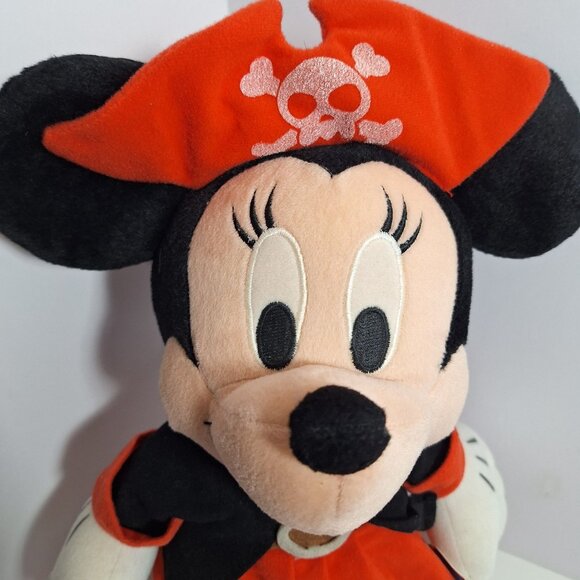Pirate Minnie Mouse 14 Inch Sega Disney Plush Prize Redemption With Tags - Picture 5 of 16